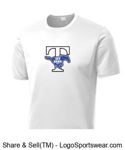 OPTIONAL FOR BAND: "JET Band" logo white Performance Adult Unisex T-Shirt Design Zoom