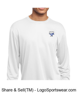 OPTIONAL FOR BAND: "JET Band" small logo lightweight long-sleeve competitor tee Design Zoom